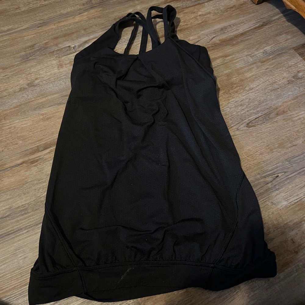 lululemon athletica Black Strappy Tank Top - Picture 3 of 5